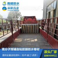 高分子預(yù)鋪自粘膠膜防水卷材