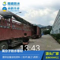 1.5mm厚TPZ紅芯分子粘高分子防水卷材